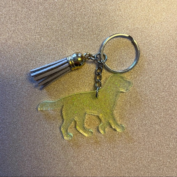 Hand Crafted Other - COPY - COPY - Handmade Lab/Labrador Keychain